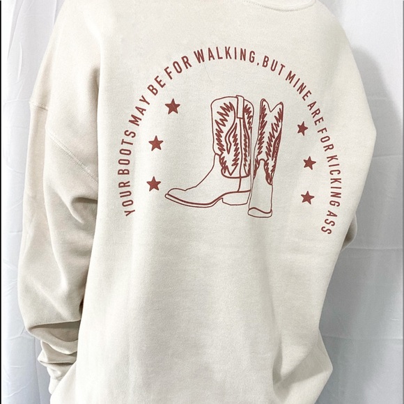 Tops - western sweatshirt